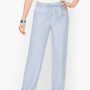 Linen Wide Leg Pants